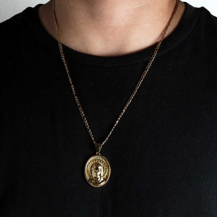 Combo Cadena Cartier + Dije Virgen